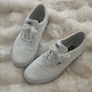 Vans Women's All-White Sneakers